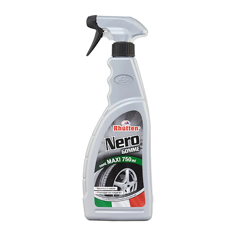 Nero Gomme Detergente Pneomatici Auto E Moto 750ml