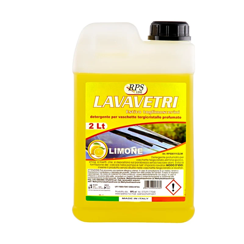 Liquido Lavavetri Rimuovi Moscerini Limone 2l