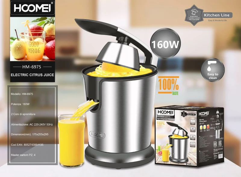 HOOMEI spremiagrumi elettrico professionale HM-6975