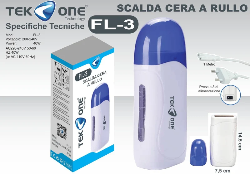 TEK ONE scalda cera a rullo FL-3