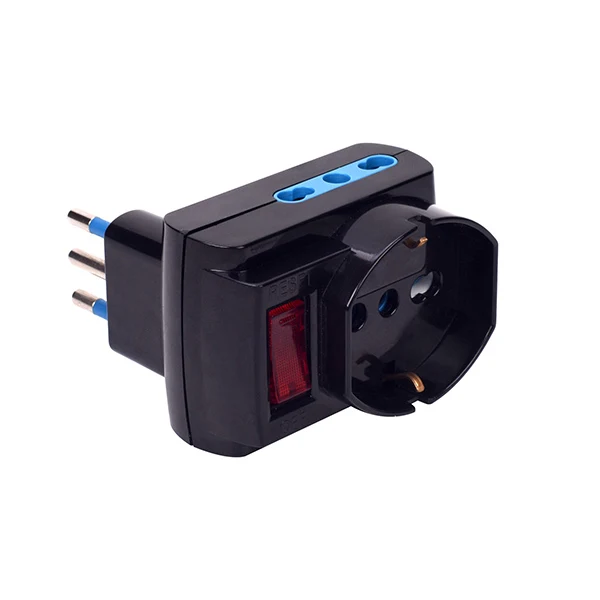 Adattatore Multisize 3pr 10-16a Nero