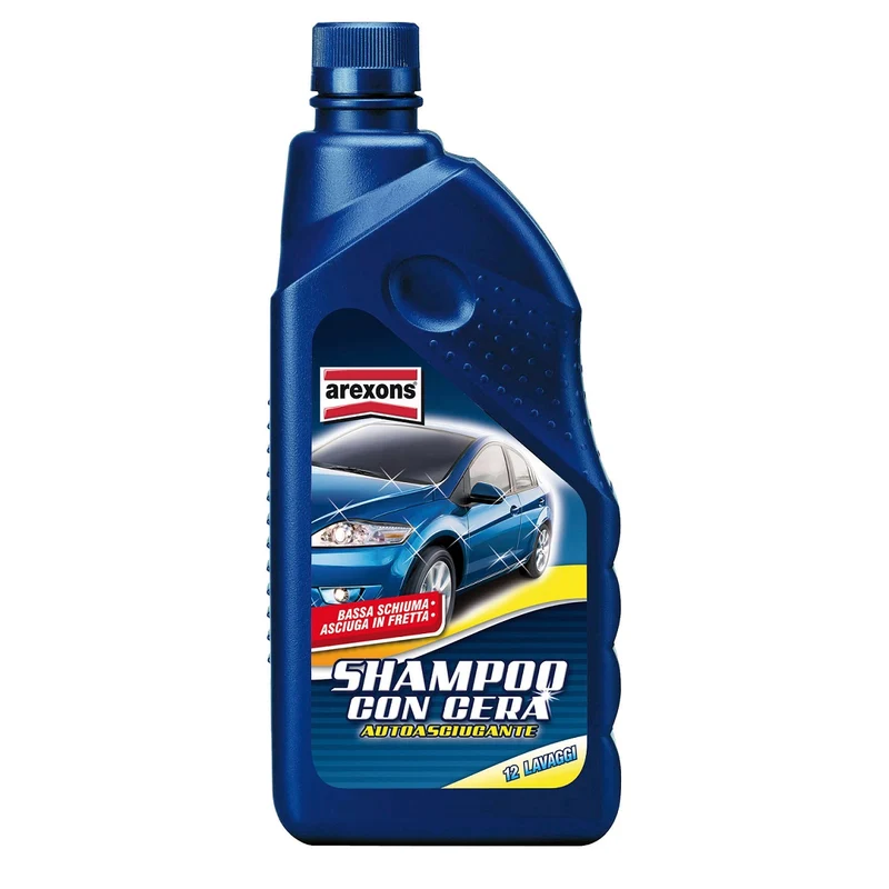 Shampoo Per Auto Con Cera Autoasciuga 1lt Arexons