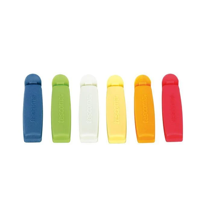 CLIP PER SACCHETTI 6CM - 6PEZZI 420750 TESCOMA