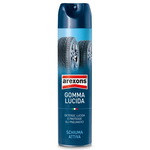 Nero Gomma Lucida 400ml Mt8371 Arexons