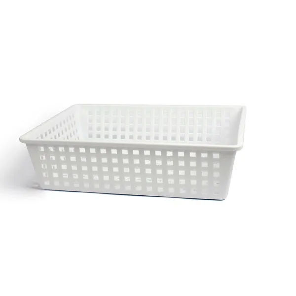 Cesta Forata Bianca 40x30xh10cm Giganplast