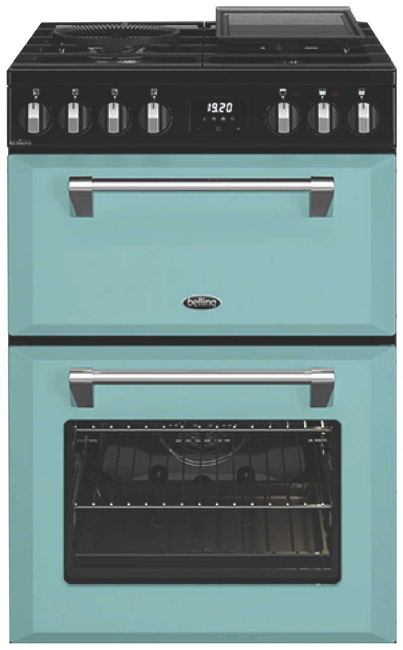Belling Mini Richmond 60cm Dual Fuel Freestanding Cooker - Country Blue