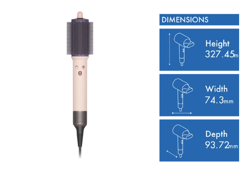 Dyson Airsmooth Hot Brush Ceramic Pink