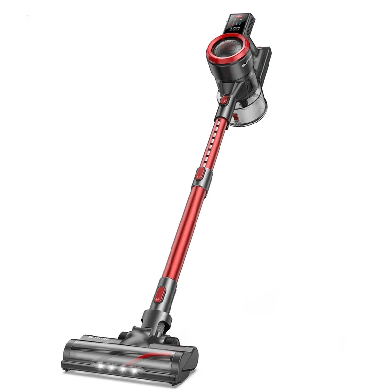 Buture JR700 Red Cordless Vacuum | 500W 45KPA