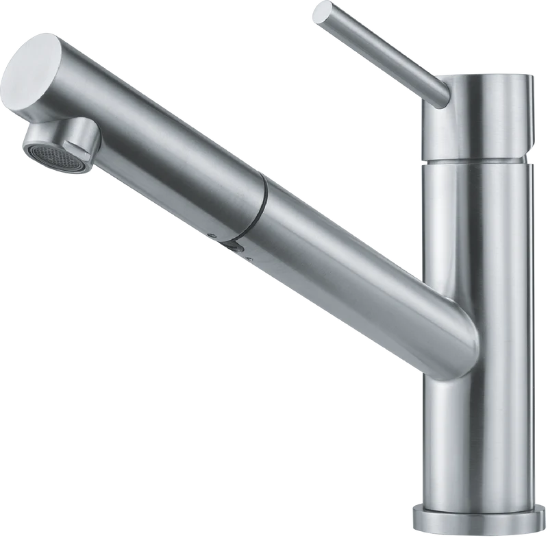 Franke Orbit Pull-Out Sink Mixer, Stainless Steel