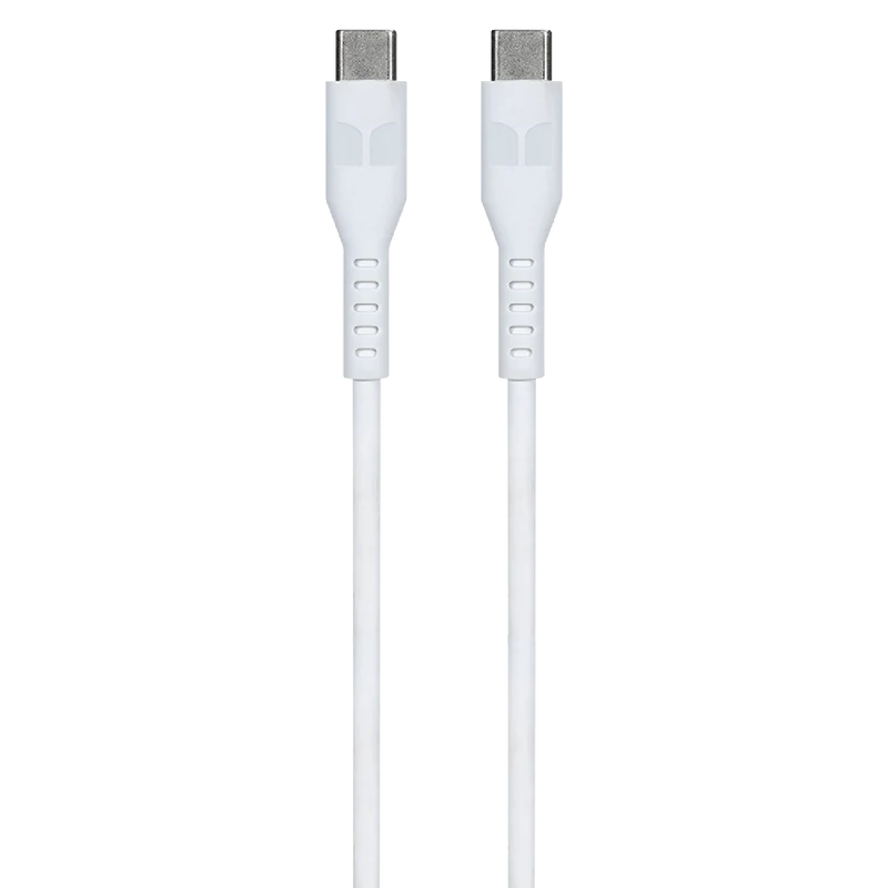 Monster TPE USB-C to USB-C 1.2M Cable White