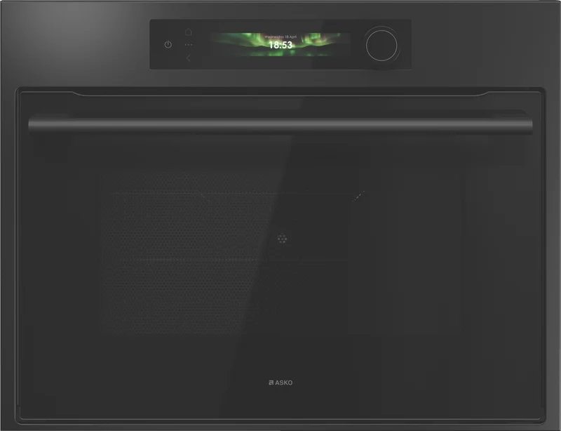 ASKO Craft Frame 45cm Combi Microwave Oven, Graphite Black