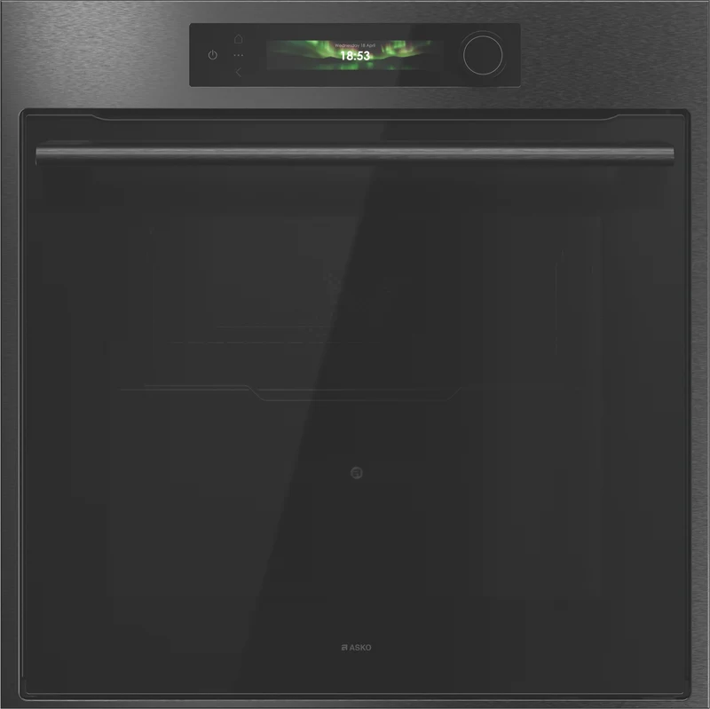 ASKO Craft Frame 60cm Pyrolytic Oven, Black Steel