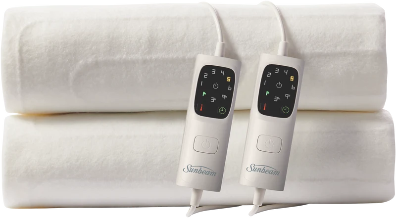 Sunbeam Sleep Perfect Fitted Antibacterial Electric Blanket Queen