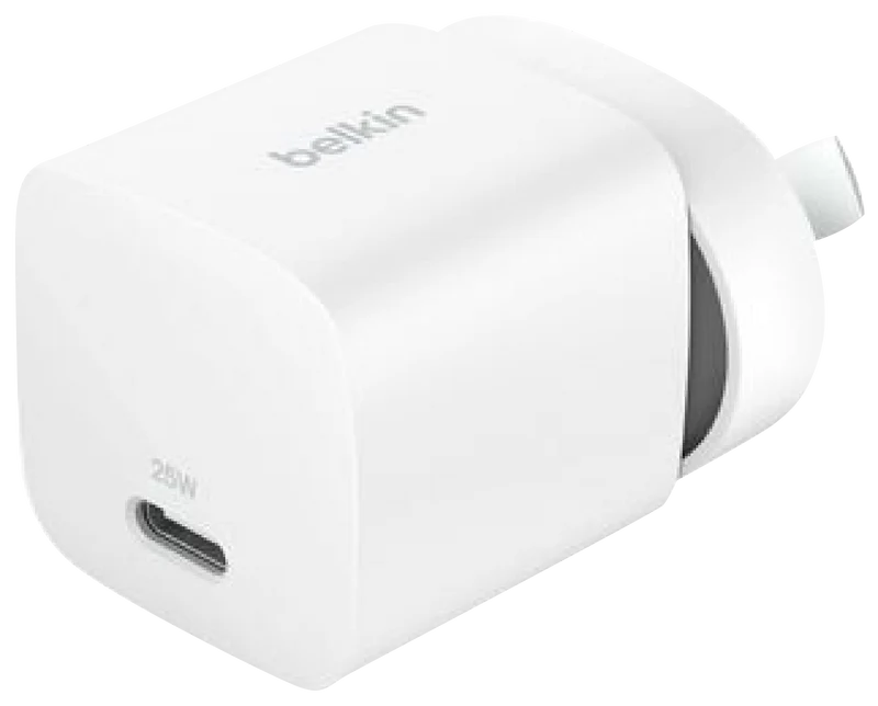 Belkin BoostCharge USB-C Wall Charger 25W White