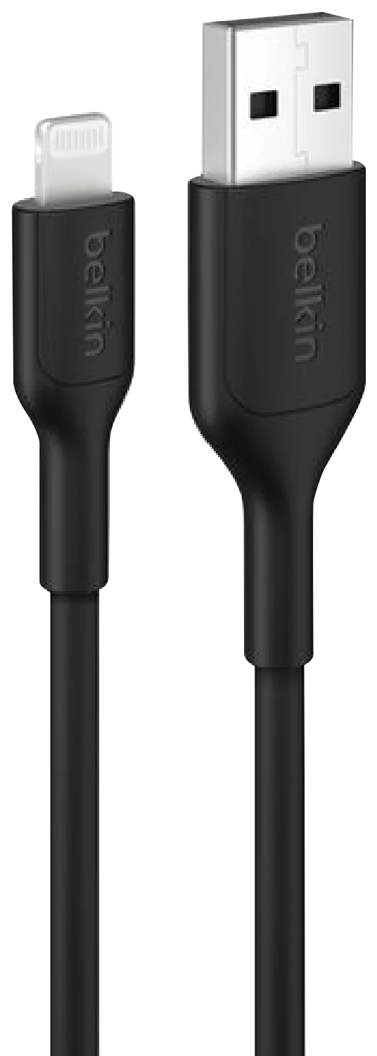 Belkin BoostCharge USB-A Cable with Lightning Connector 1M Black