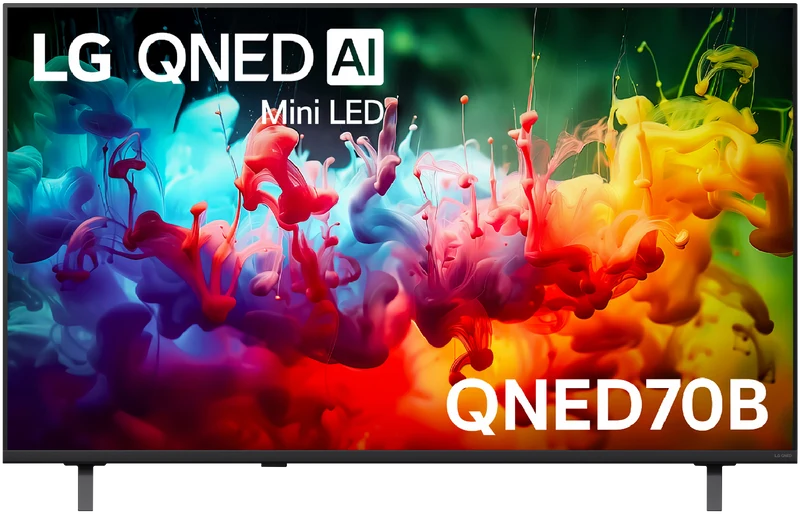 LG 43" QNED70B AI Mini LED 4K Smart TV 2026