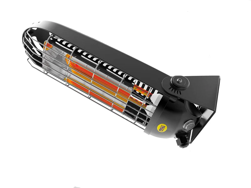 Stufa Elettrica Riscaldatore Infrarossi Lucciola 800W Onde Medie IP65