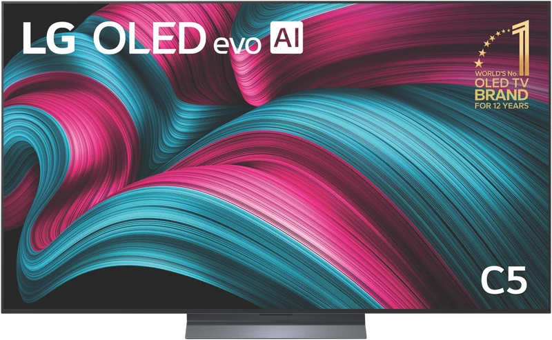 LG 65" OLED EVO C5 AI UHD 4K Smart TV 2025
