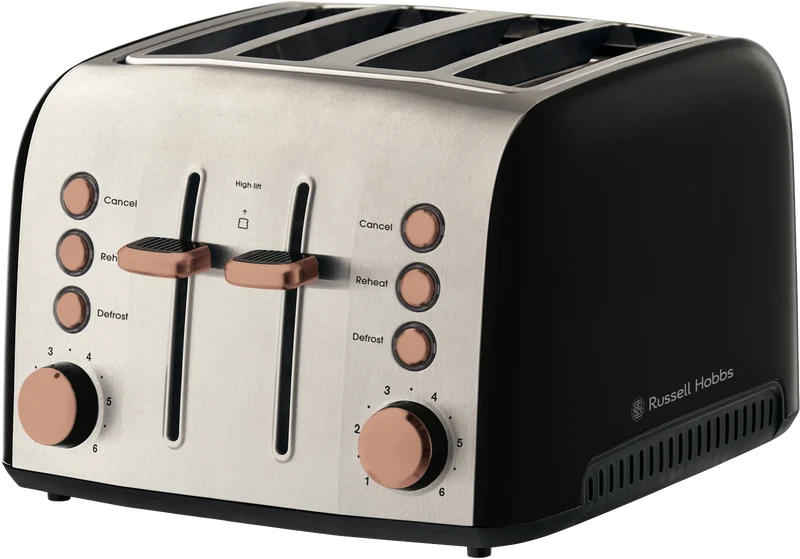 Russell Hobbs Brooklyn 4 Slice Toaster - Copper