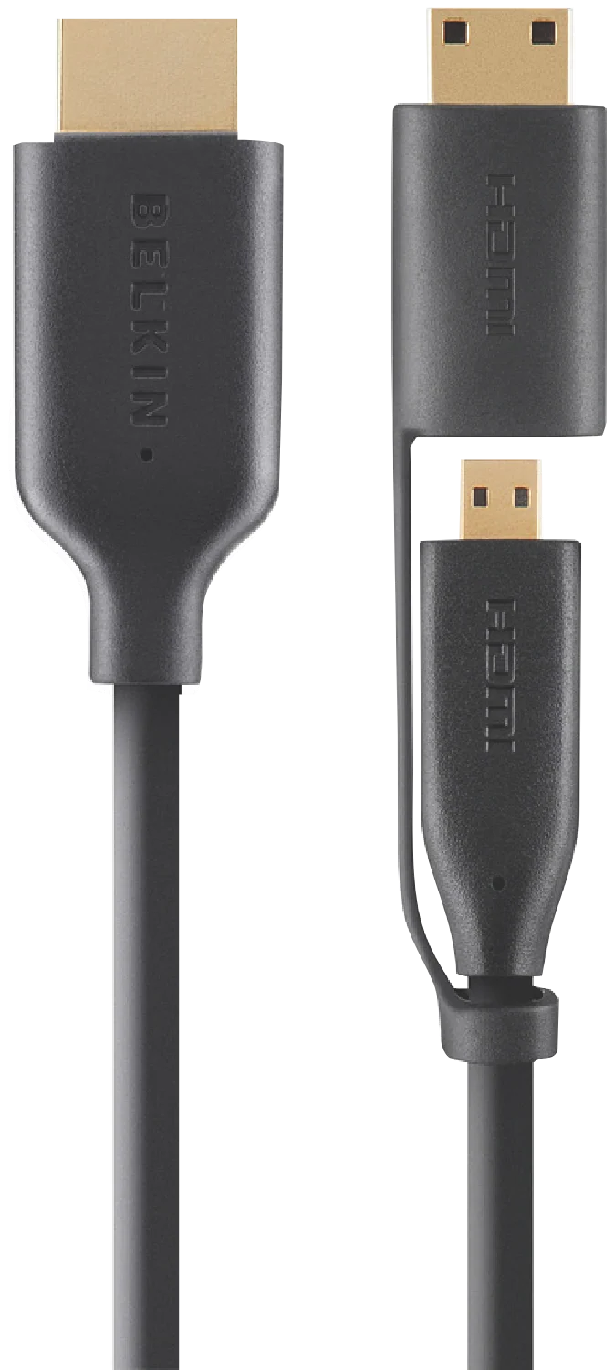 Belkin HDMI to Micro-HDMI + Mini-HDMI Adapter