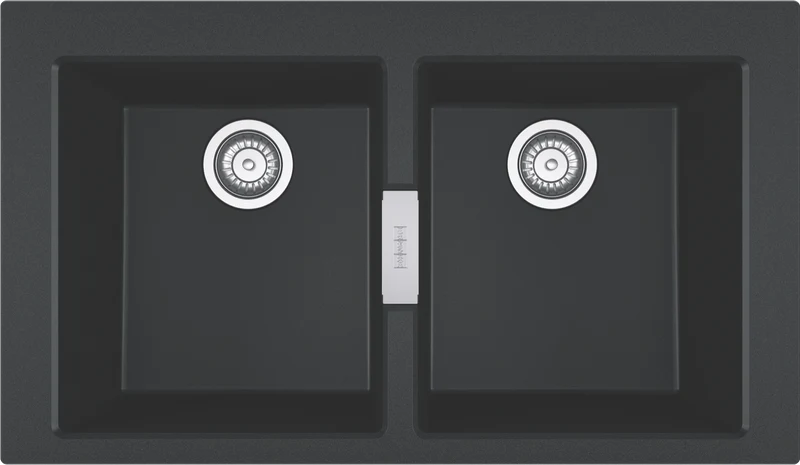 Franke S2D620CB, Double Bowl, Inset Only, Sink Kit