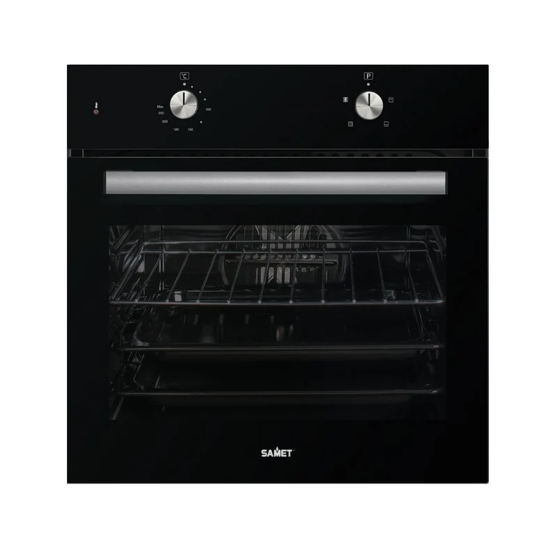 Forno multifunzione Calliope 2021 nero 2 manopole A+ Samet