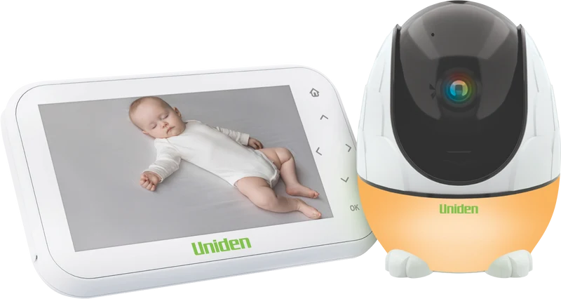 Uniden 4.3" Colour Display Pan & Tilt Baby Monitor