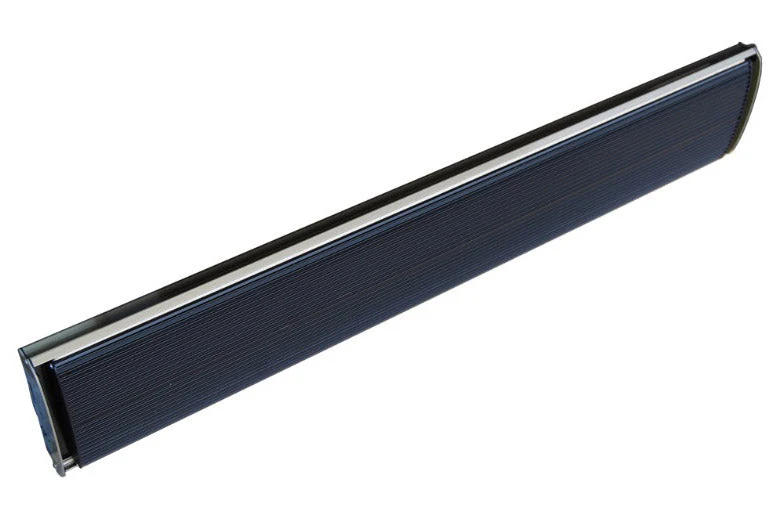 Stufa Elettrica ad Infrarossi da Parete Soffitto 150x18,9x6,7 cm 2400W Nero