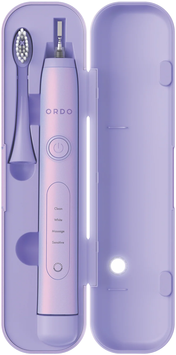 Ordo Sonic Plus Charging Travel Case Pearl Violet
