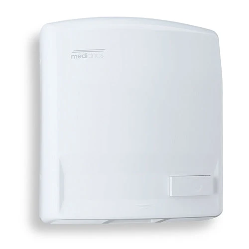 Asciugamani Elettrico Aria Calda Manuale in Abs Bianco Mediclinics Juniorplus M88Plus
