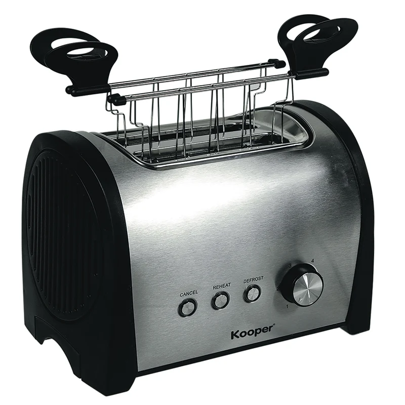 Tostapane Elettrico Vintage 800W con Pinze Kooper Dorabel Acciaio