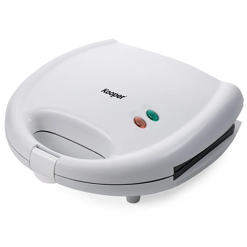 Piastra Waffle Elettrica 750W Kooper Tasty Bianca