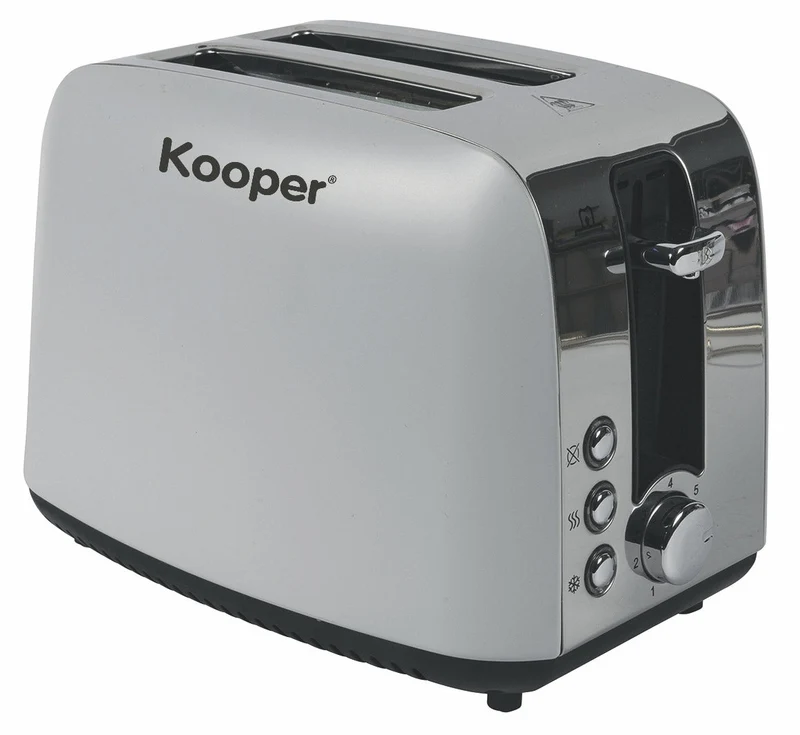 Tostapane Elettrico 925W Kooper Arizona Grigio Chiaro